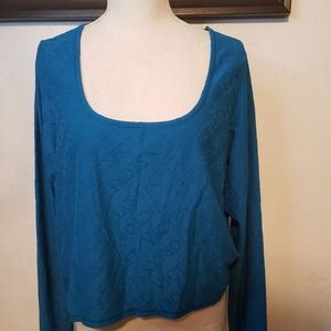 Victoria's Secret Long Sleeve Crop Top